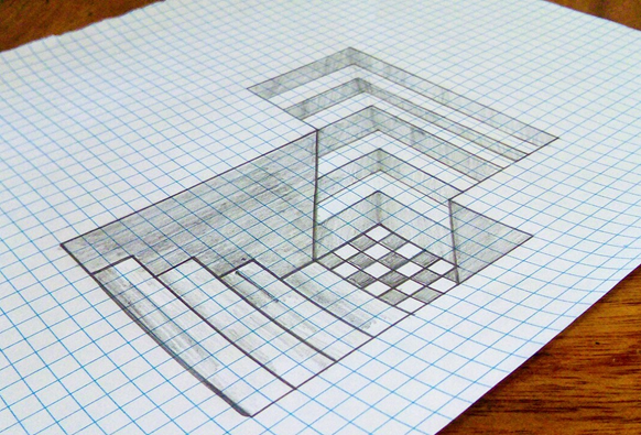 Ejercicios de dibujo en 3ra dimensión, para principiantes. — Hive