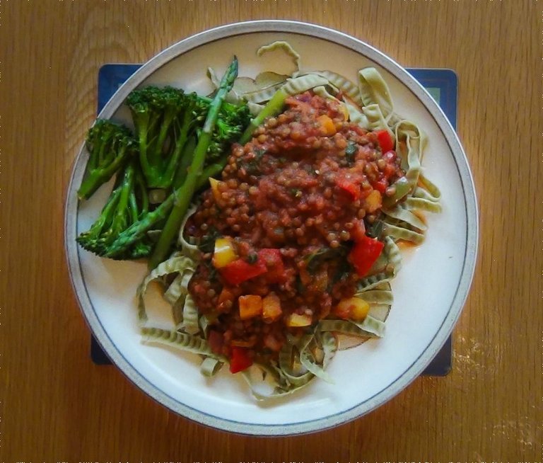 lentil bolognese