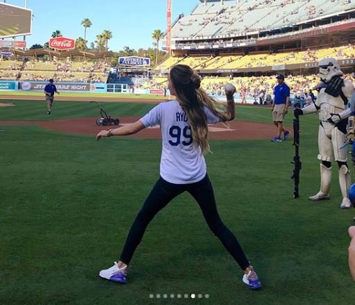 Special Event of LA Dodgers Game Today - Ryu Hyun Jin's wife's