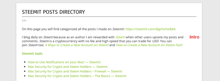 How to Make a Steemit Posts Directory in WordPress!