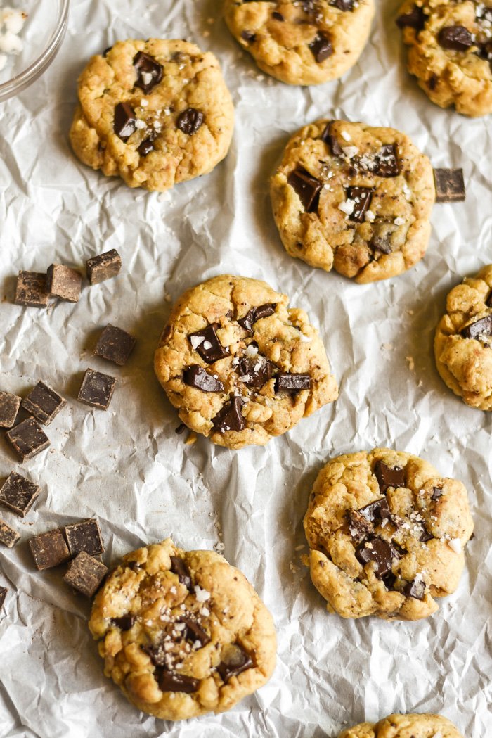 Sea Salt & Tahini Chocolate Chip Cookies (Vegan)-1.jpg