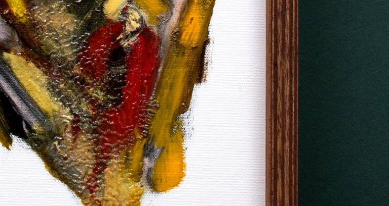 Passersby, A pretty face_25.5x39cm_Oil bar on Linen_2017_Detail_002.jpg