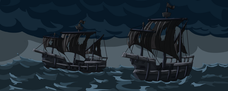 Black ships with black sails.png