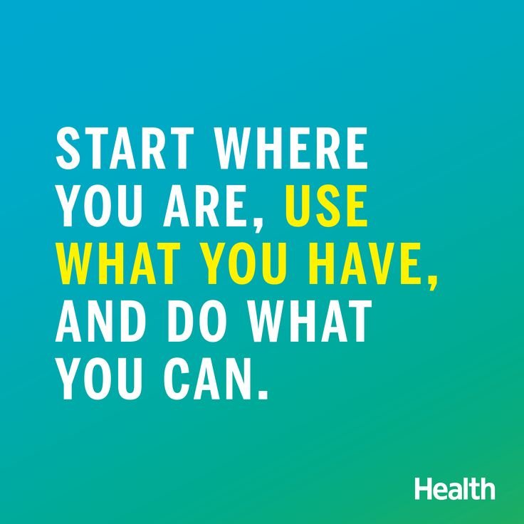 Start where youa re, use what you have, and do what you can .jpg