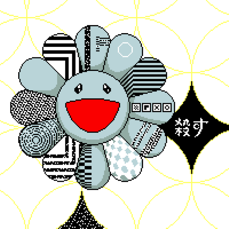 B F 100 B:W :::MURAKAMI FLOWER ::: BAUHAUS 100 ::: BY TSUKI D SUREIYA ::: MARCH 2019.png