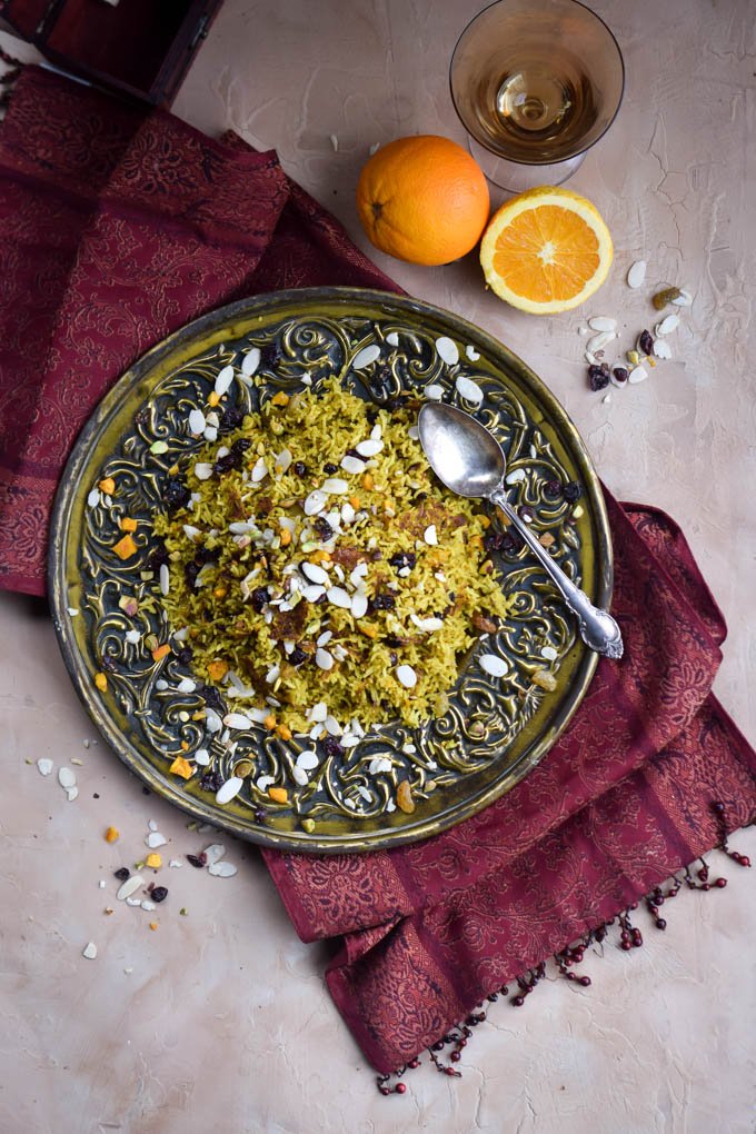 Persian (Iranian) Jeweled Basmati Rice Pilaf (7).jpg