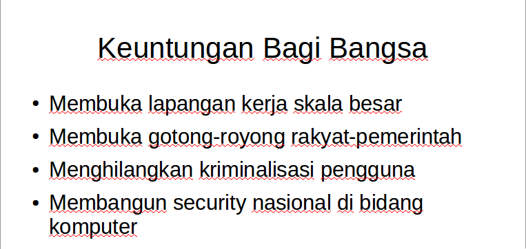 Komersialisasi Free Software itu SAH17