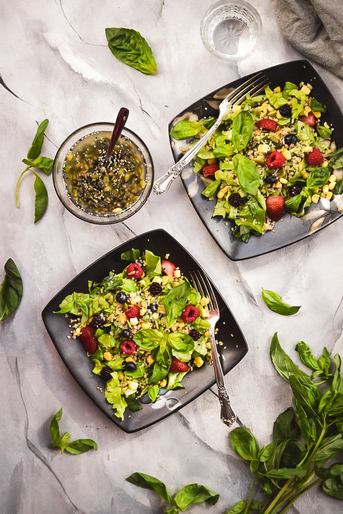 Summer Berry, Sweet Corn, & Basil Quinoa Salad + Seedy Vinaigrette (Vegan+GF)-0096.jpg