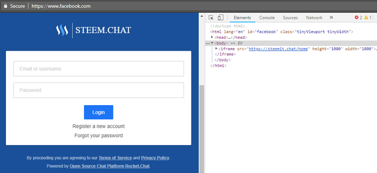 steemit chat - iframe login.png