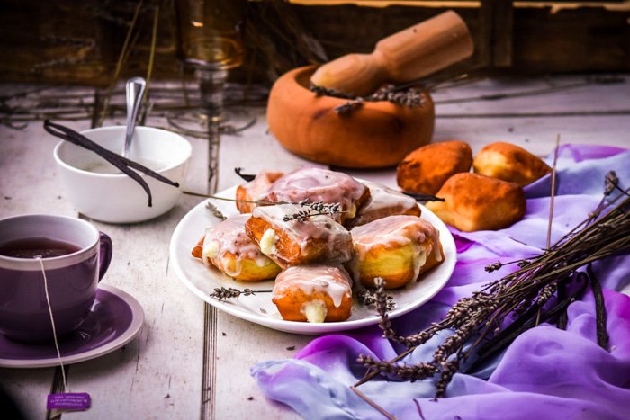 Lavender Vanilla Bean French Beignets (Vegan)-7.jpg