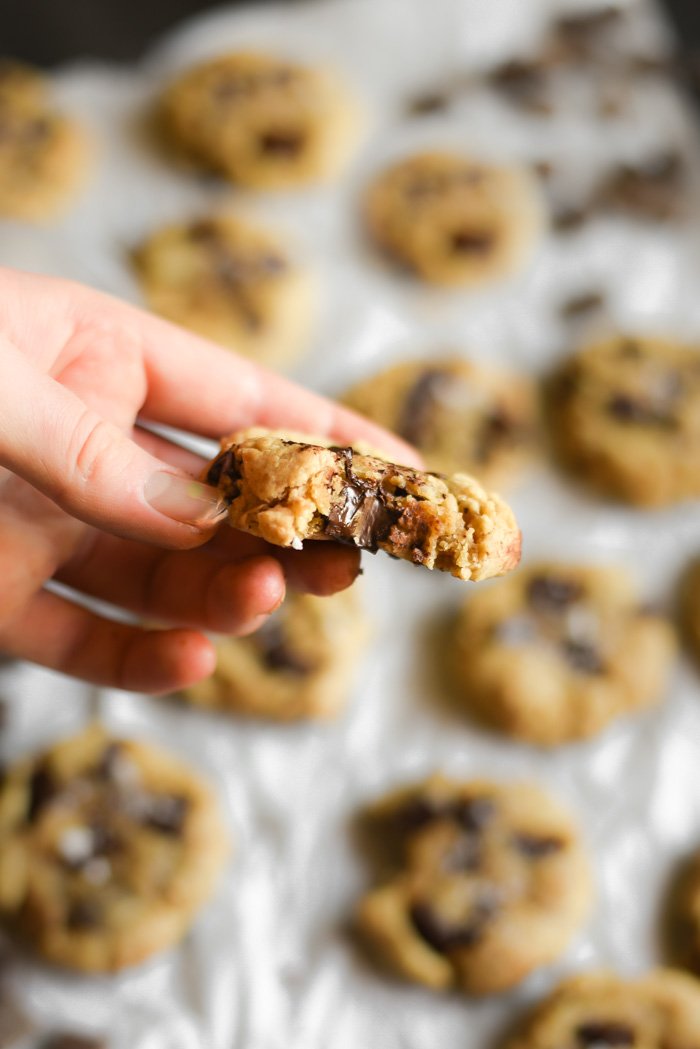 Sea Salt & Tahini Chocolate Chip Cookies (Vegan)-5.jpg