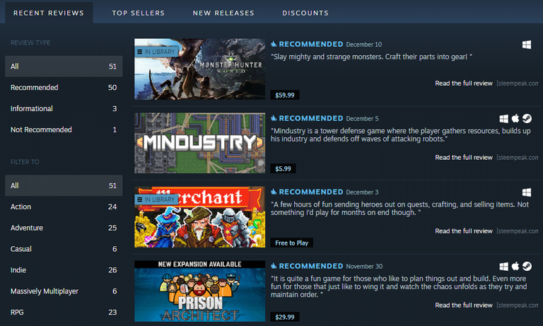 My Steam curator page.png