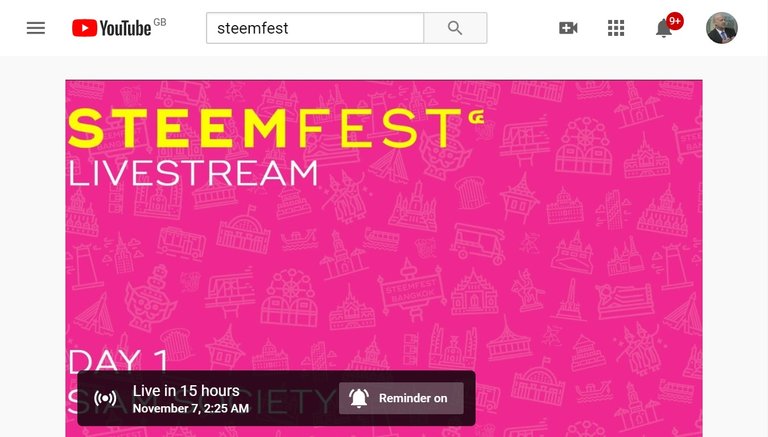 SteemFest Day 1 T-15 hours to Live Stream.jpg