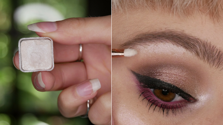 Brown-Bordeaux Eyeshadow Tutorial.- Highlighter-melissavandijkmakeuptutorials.png