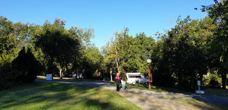 October Trip in France - First Days at Camping de la Croze, Châtel-Guyon and Riom.