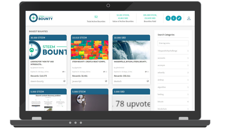 Steem-Bounty Web UI.png