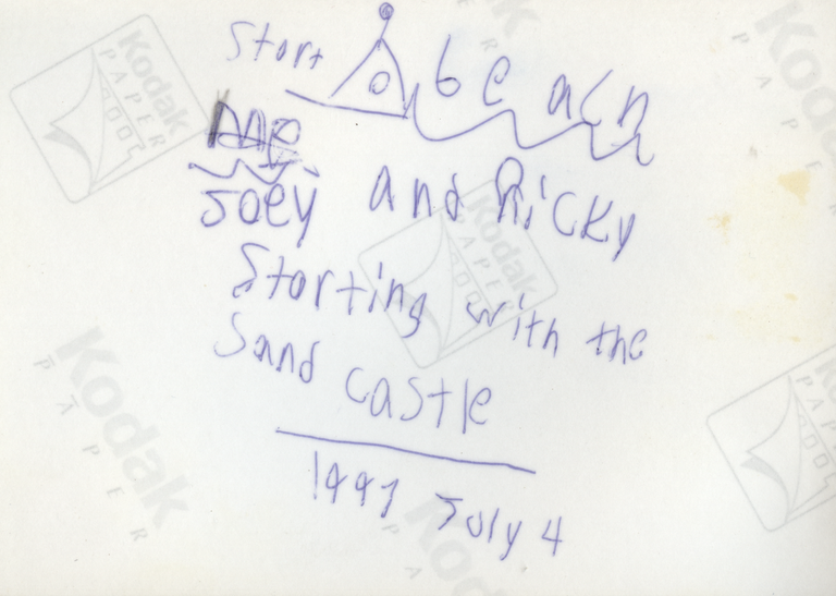 1997-07-04 Friday Sand Castle at Beach and Williams and Arnolds-12.png