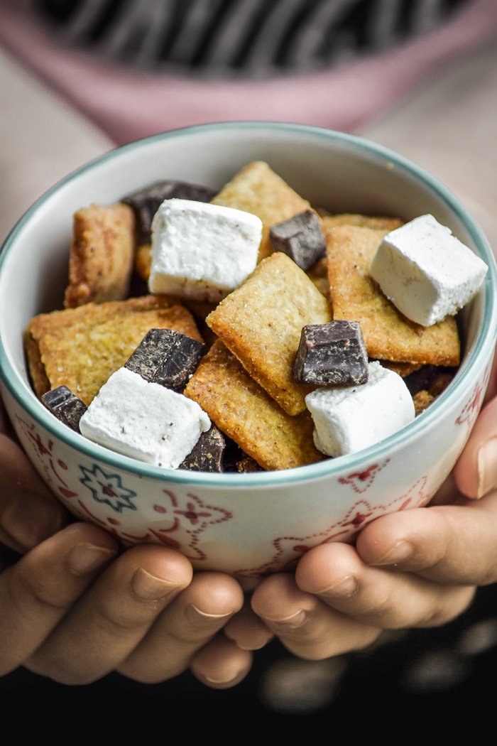 How To Make S'mores Snack Mix From Scratch (Vegan)-2.jpg