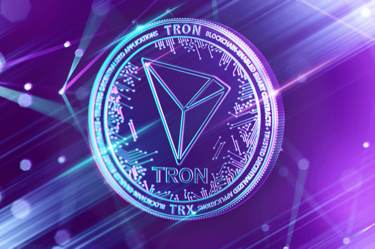 Neon glowing TRON (TRX) coin (1).png