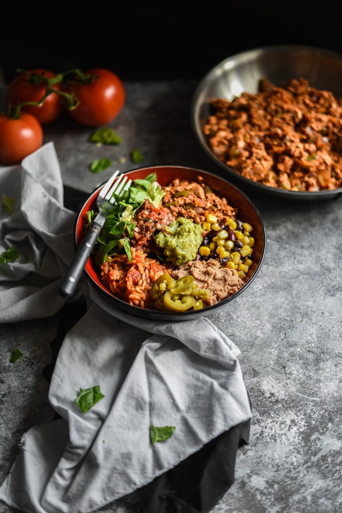 Chipotle Inspired Sofritas Burrito Bowls (Vegan)-1.jpg