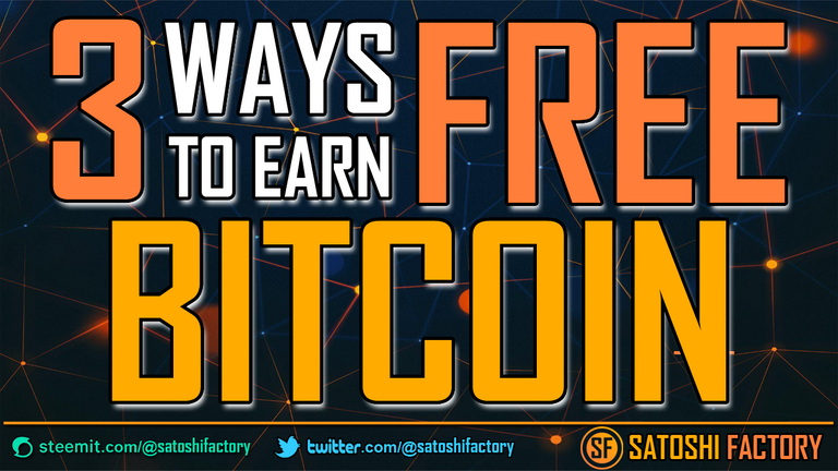 HEADER_3 WAYS TO EARN FREE BITCOIN