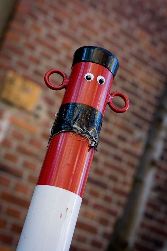 Silent Sam #GooglyEyes Low Angle Image eyebombing by @fraenk