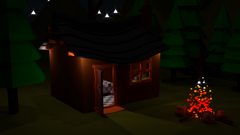 Forest Cabin House- Door Open1.png