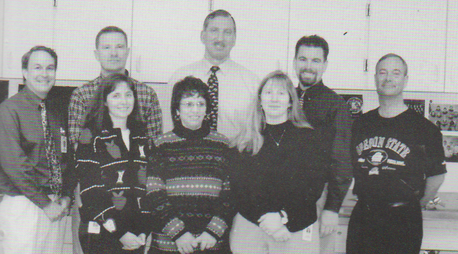 2000-2001 FGHS Yearbook Page 67 Teachers Tammy Jones Science, Esther Garcia 10th grade Biology GROUP.png