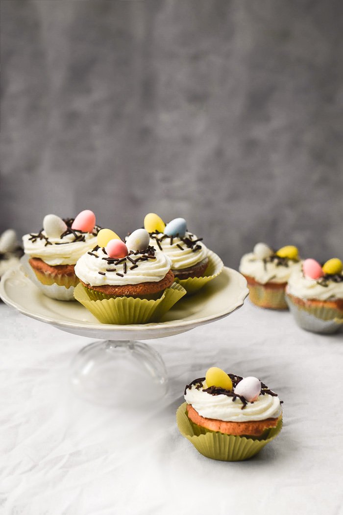 Almond Vanilla Bean Easter Nest Cupcakes-3.jpg