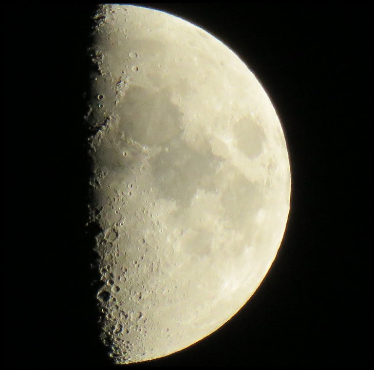 closeup of half moon good definition of crators Nov 4 2019.JPG