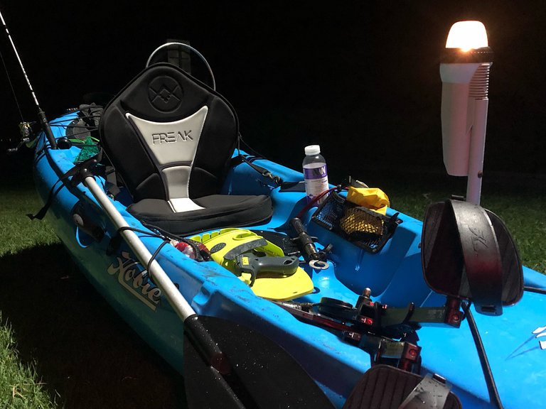 Freak Pro Angler Elite Seat on a Hobie Revolution 11