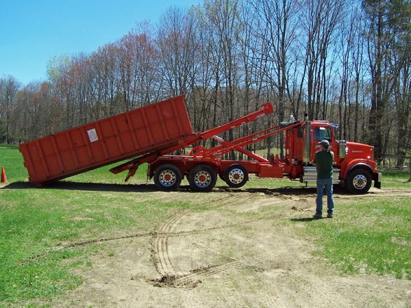 Dumpster for barn arriving2 crop April 2019.jpg