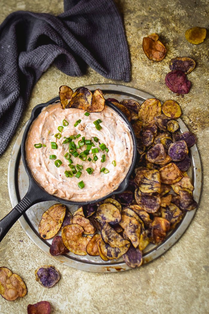 Spicy -Cheddar- Chili Queso Dip (Vegan+GF).jpg