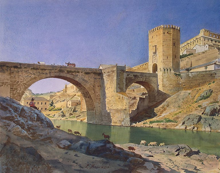 Premazzi Luigi - Bridge in Alkantara.jpg