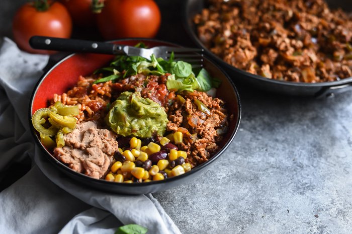 Chipotle Inspired Sofritas Burrito Bowls (Vegan)-5.jpg