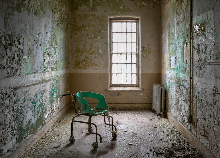 Abandond Asylum for the Chronic Insane Patient Chair.jpg