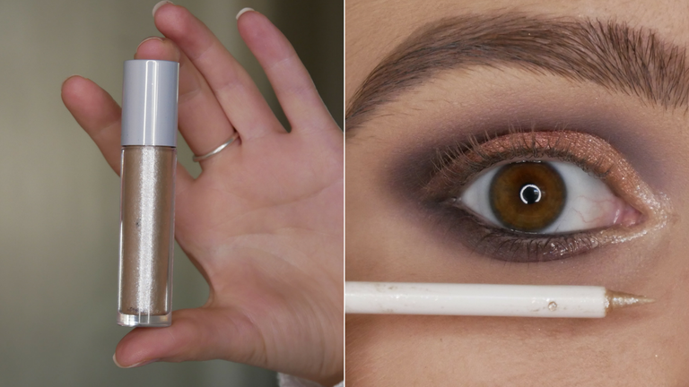 Creative Eye Makeup Tutorial Using Zoeva Rose Gold Palette. - liquid eyeshadow- melissavandijkmakeuptutorials.png
