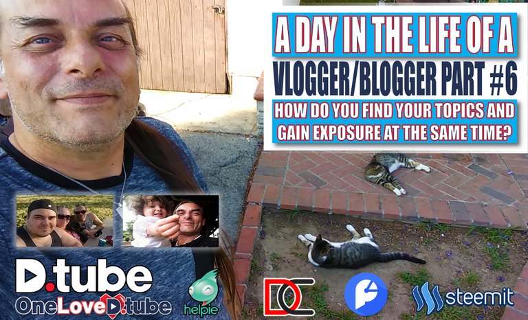 A Day in the Life of a Vlogger or Blogger Part 6 - Where Do You Find Your Content - Let's Talk About That and a Few Random Thoughts.jpg