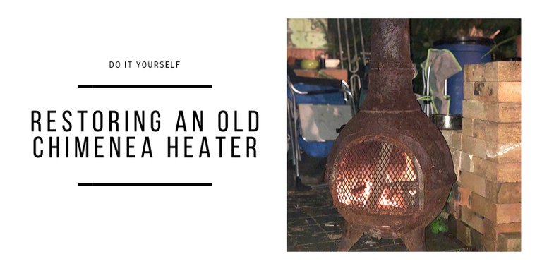Restoring an old chimenea heater.jpg