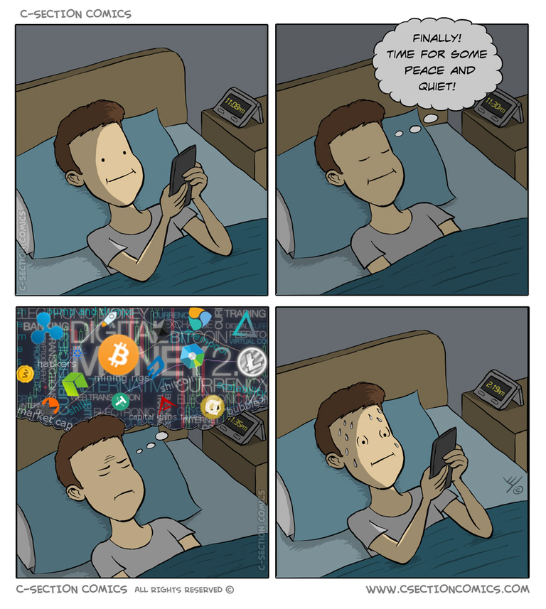 Crypto = No Sleep