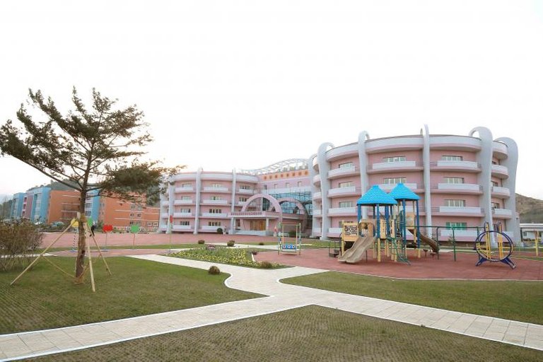 A view of the Wonsan Baby Home and Orphanage in this undated photo released April 22, 2015. REUTERS.KCNA.jpg