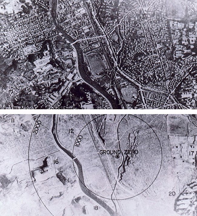 nagasaki antes y despues de la bomba atomica 1945.jpg