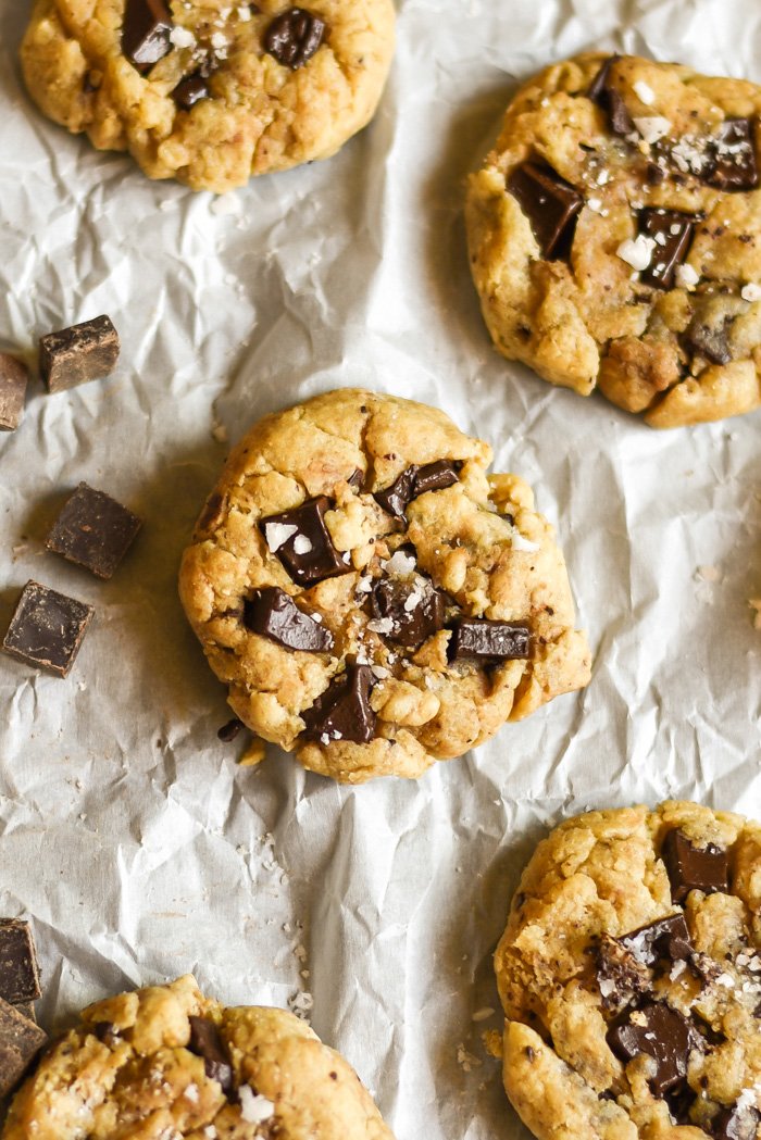 Sea Salt & Tahini Chocolate Chip Cookies (Vegan)-2.jpg