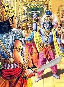 krishna killing Shishupala.jpg