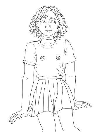 girlyellowlineart.png