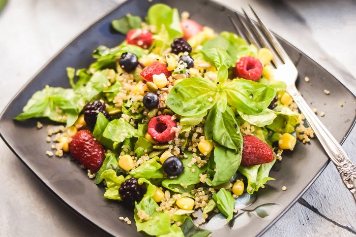 Summer Berry, Sweet Corn, & Basil Quinoa Salad + Seedy Vinaigrette (Vegan+GF)-0053.jpg