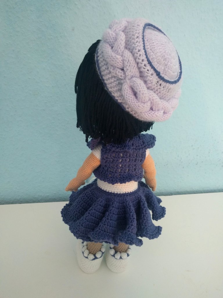 French Girl Amigurumi Doll esmanur