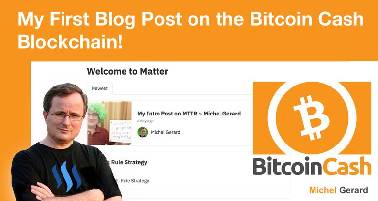 My First Blog Post on the Bitcoin Cash Blockchain!