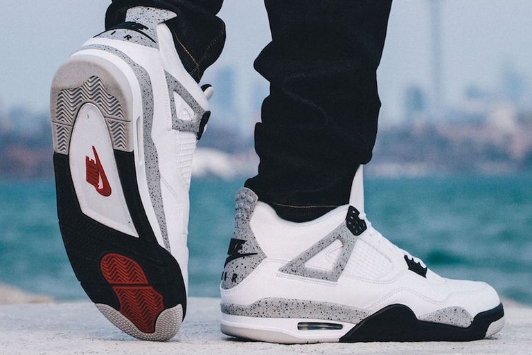 Кроссовки 2016 Nike Air Jordan 4 OG ’89 “White Cement” 4.jpg