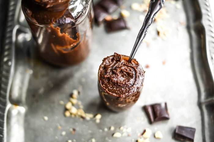 Homemade Chocolate Hazelnut Butter (Nutella)(vegan)-4.jpg
